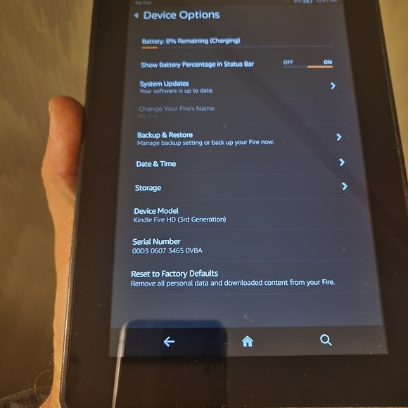 Kindle Fire HD - Picture 3 of 5